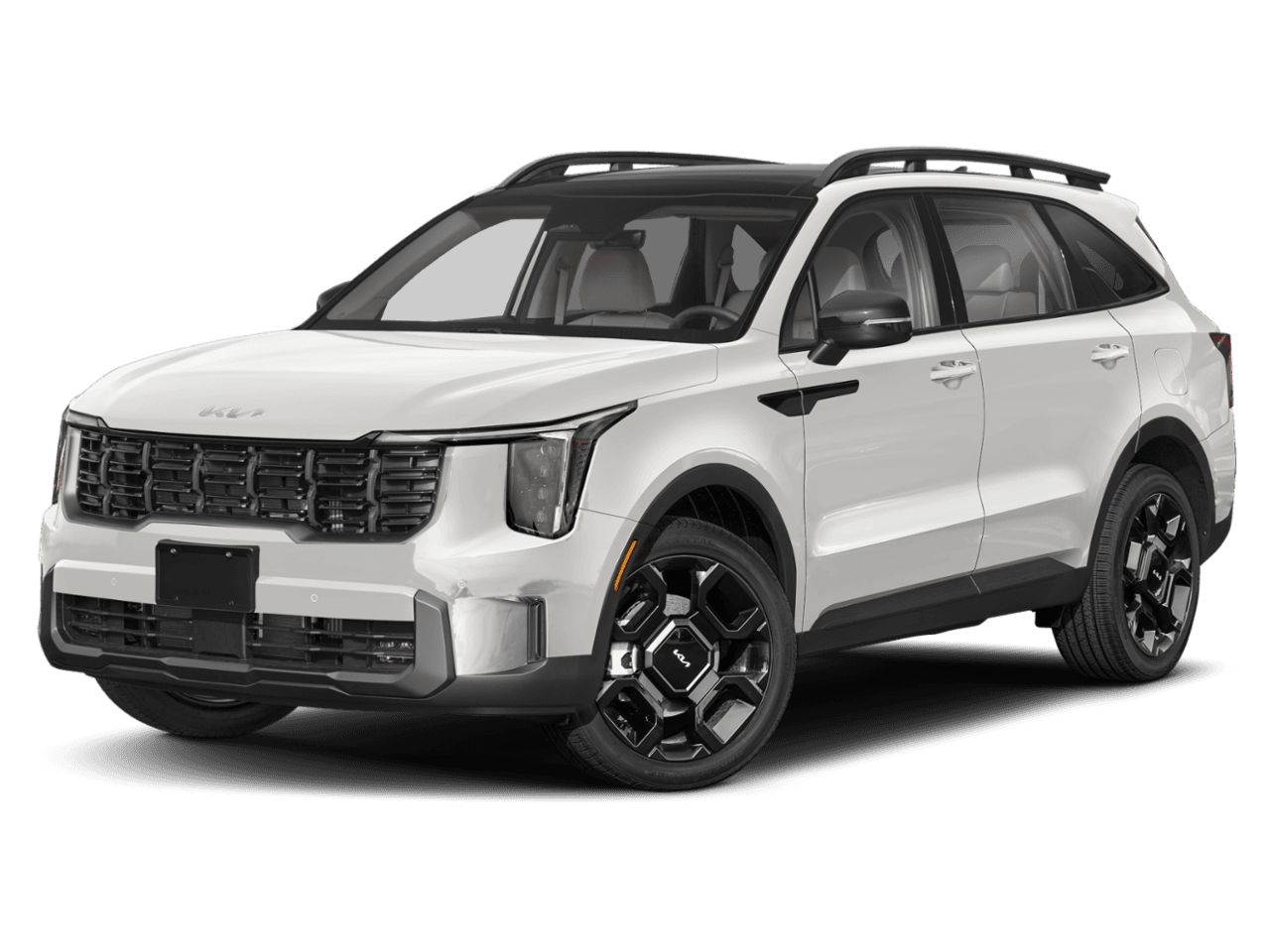 2025 Kia Sorento X-Line - Front 3/4, facing to the left