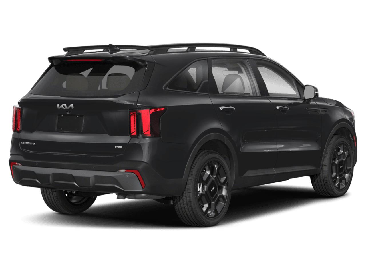 2025 Kia Sorento X-Line - Rear 3/4, facing to the right
