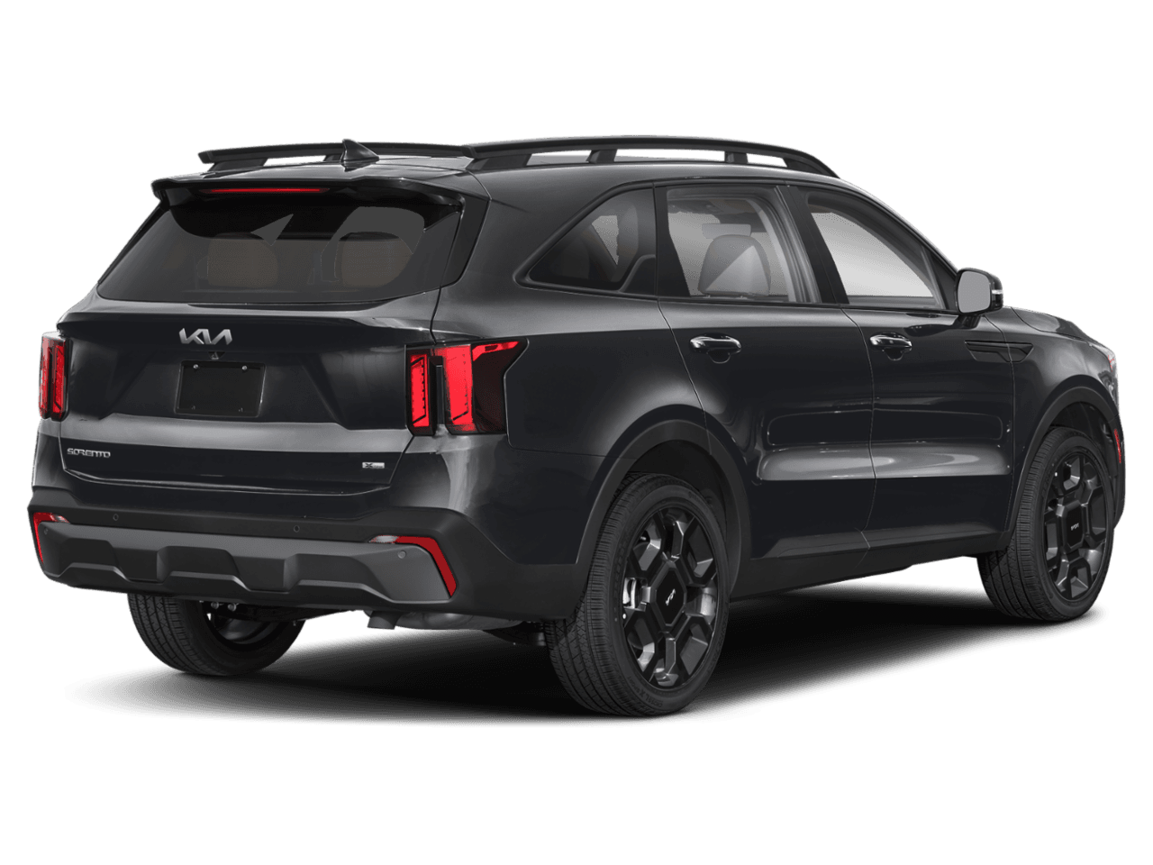 2025 Kia Sorento X-Line - Rear 3/4, facing to the right