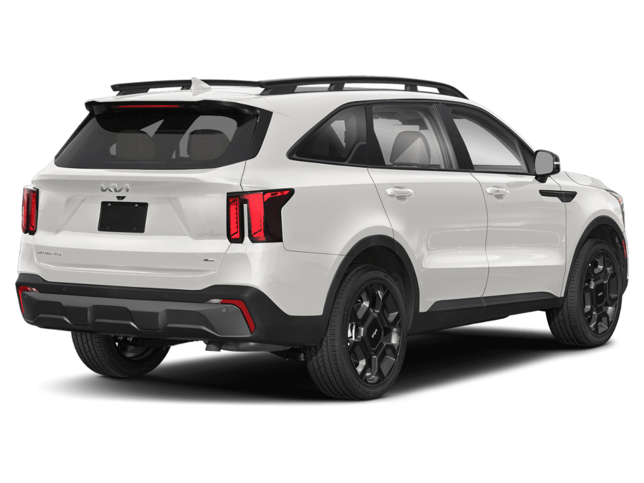 2025 Kia Sorento X-Line - Rear 3/4, facing to the right