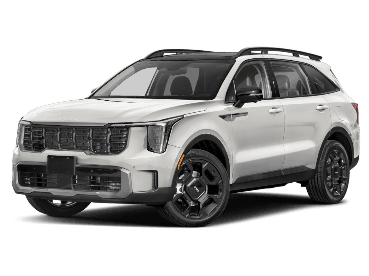 2025 Kia Sorento X-Line - Front 3/4, facing to the left