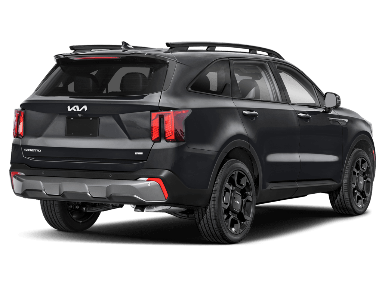 2025 Kia Sorento X-Line - Rear 3/4, facing to the right