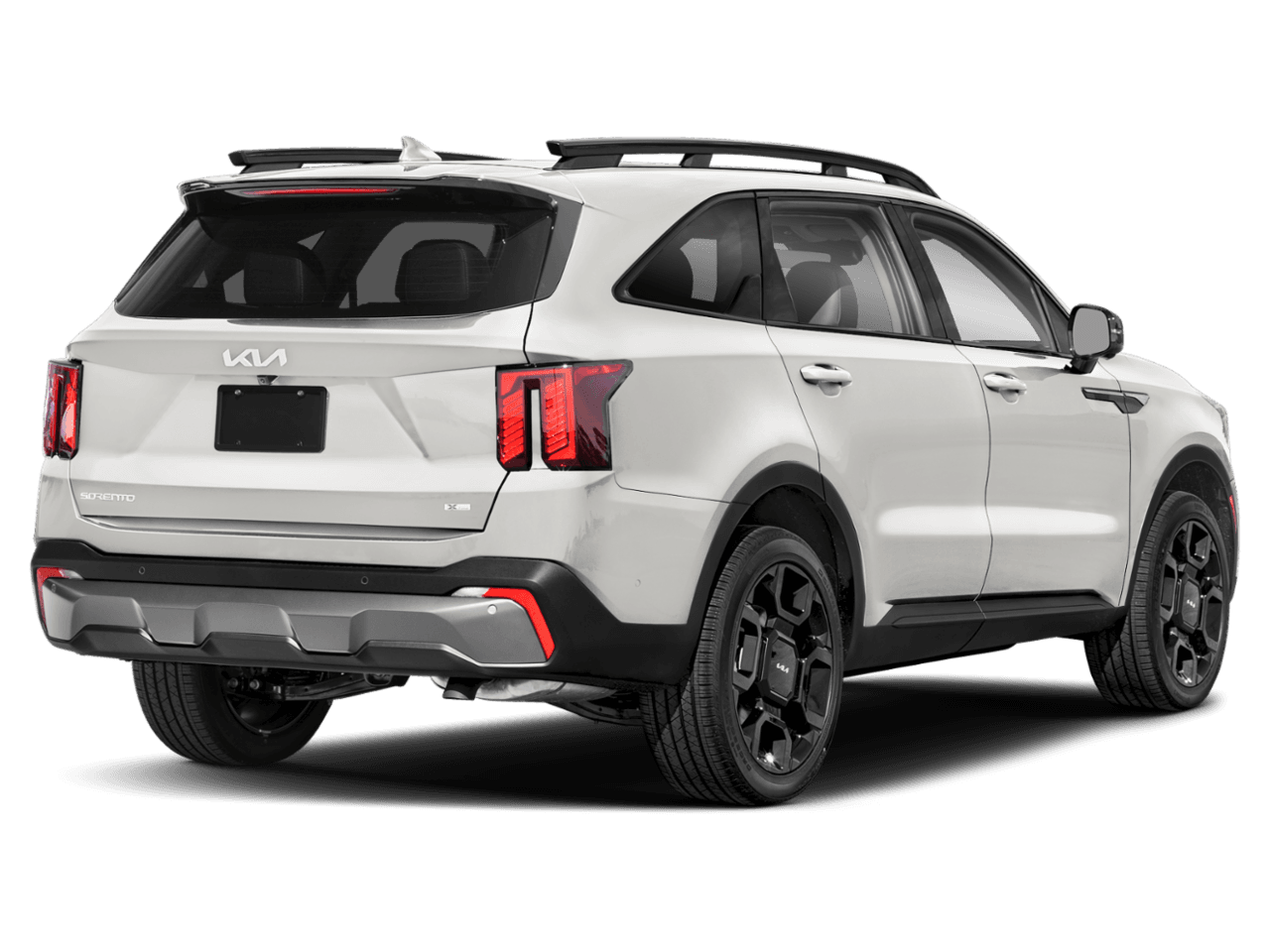 2025 Kia Sorento X-Line - Rear 3/4, facing to the right