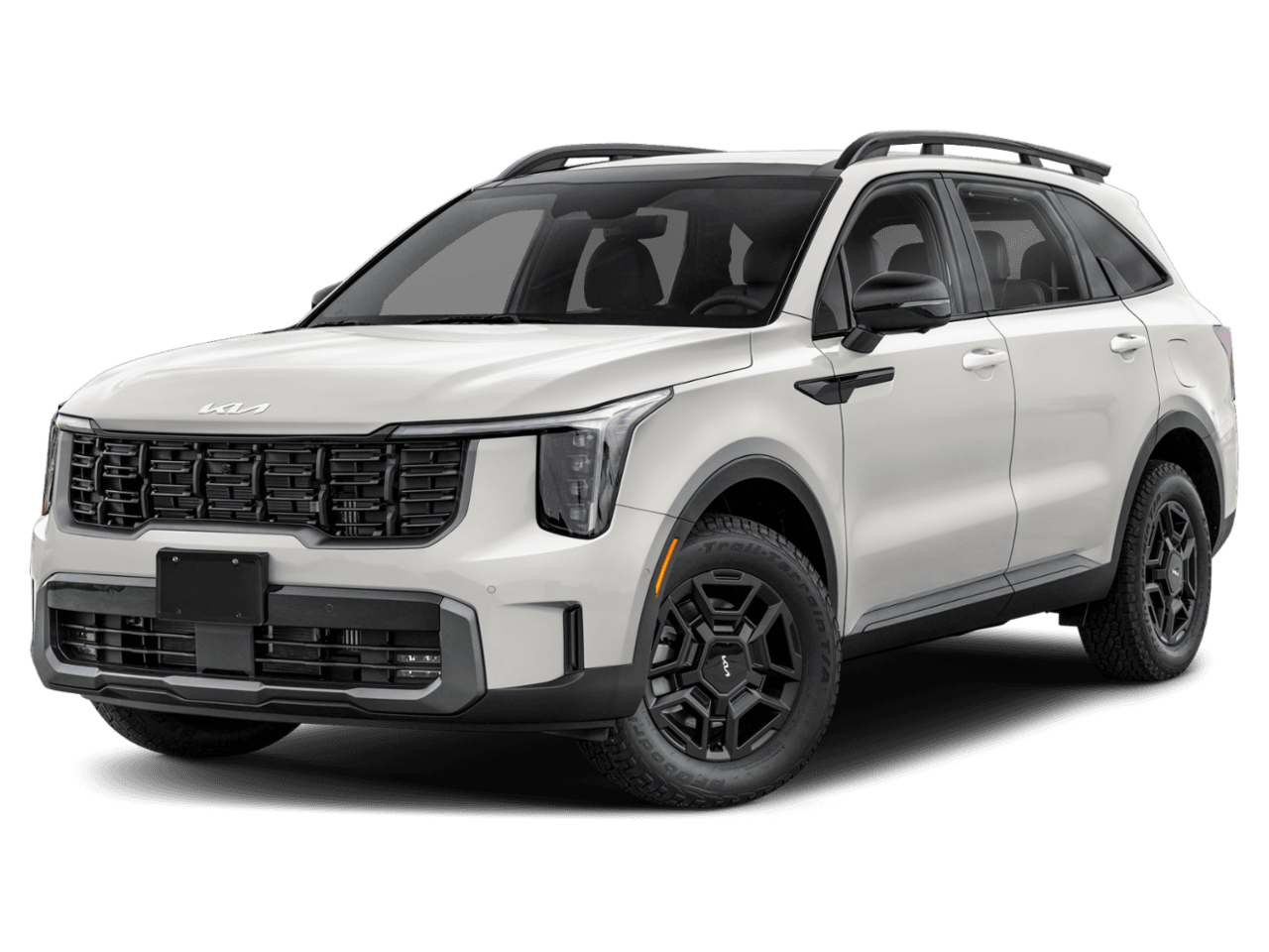 2025 Kia Sorento X-Pro - Front 3/4, facing to the left