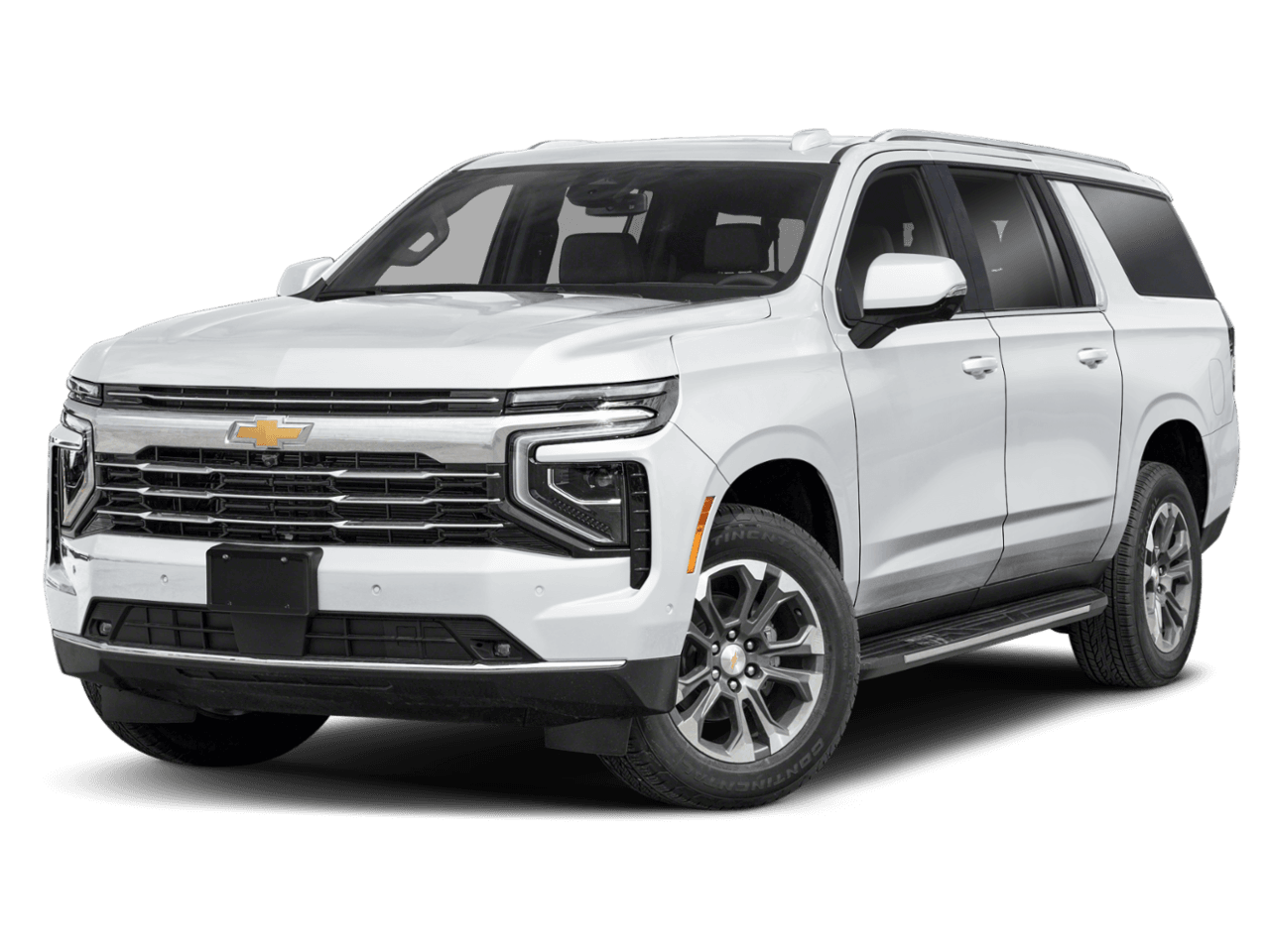 2025 Chevrolet Suburban LT - Front 3/4, facing to the left