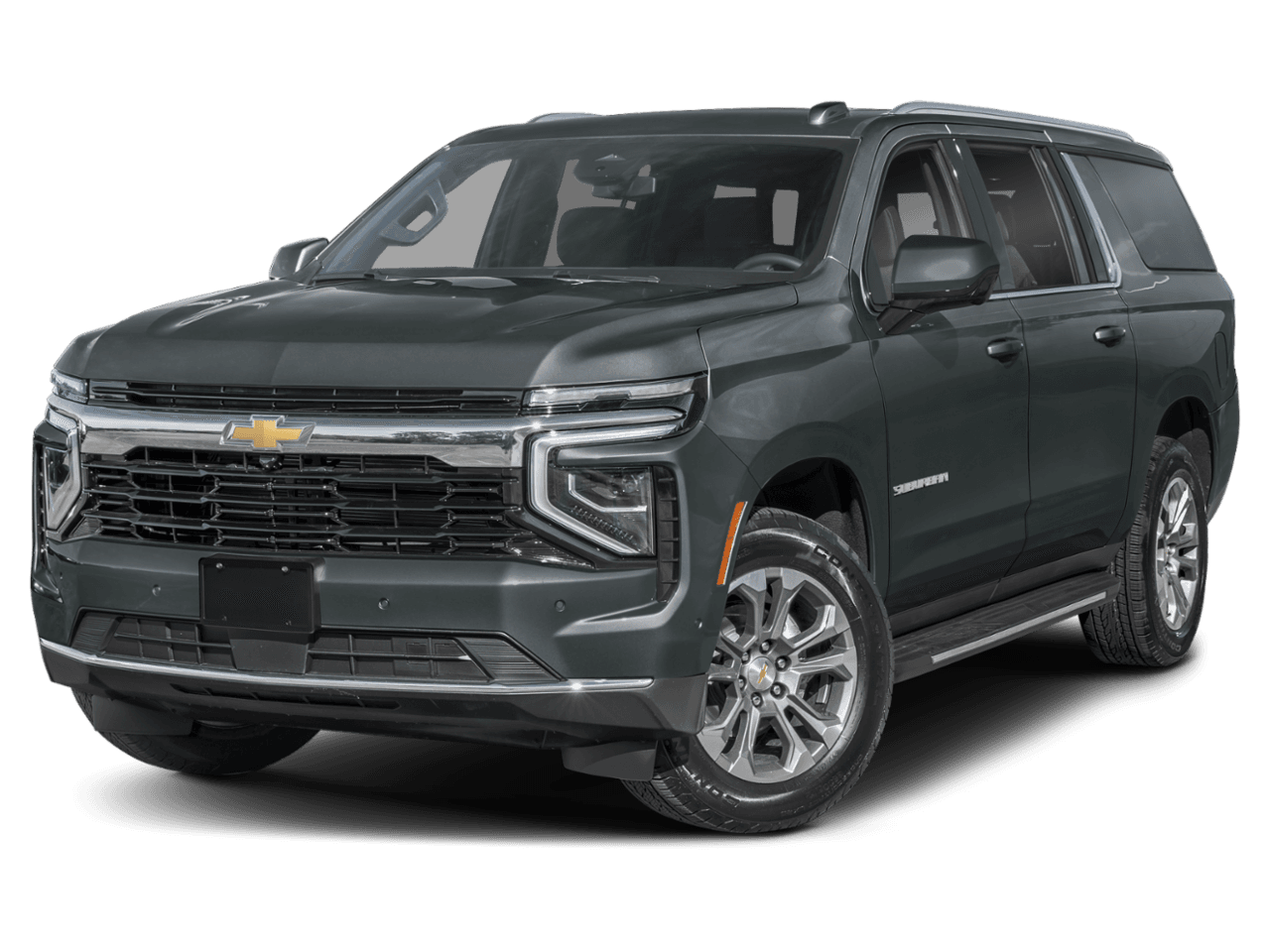 2025 Chevrolet Suburban RST - Front 3/4, facing to the left