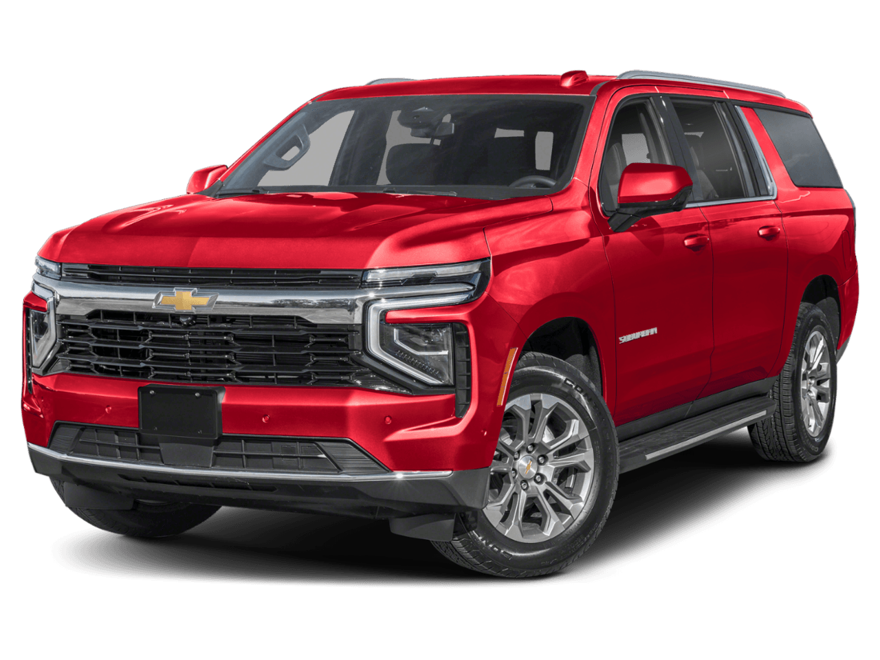 2025 Chevrolet Suburban LS - Front 3/4, facing to the left