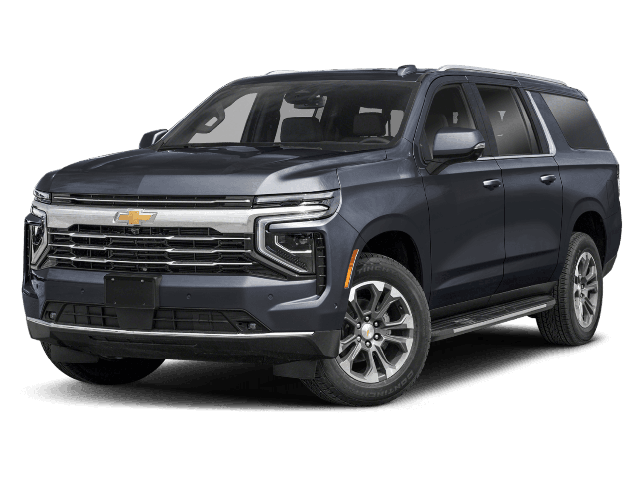 2025 Chevrolet Suburban LT - Front 3/4, facing to the left