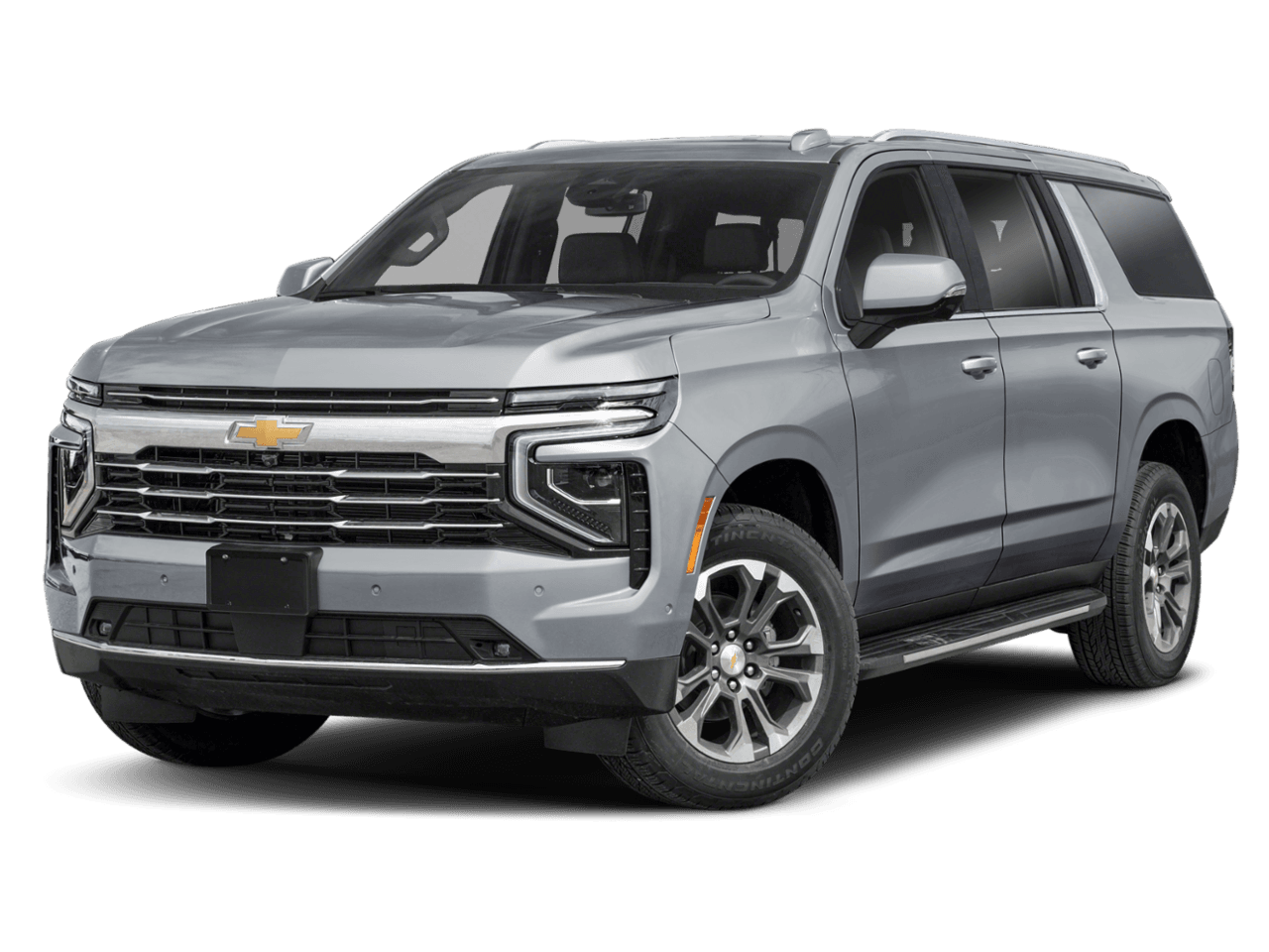 2025 Chevrolet Suburban LT - Front 3/4, facing to the left