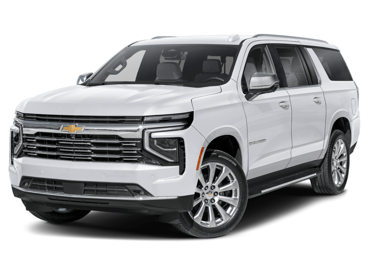 2025 Chevrolet Suburban Premier - Front 3/4, facing to the left