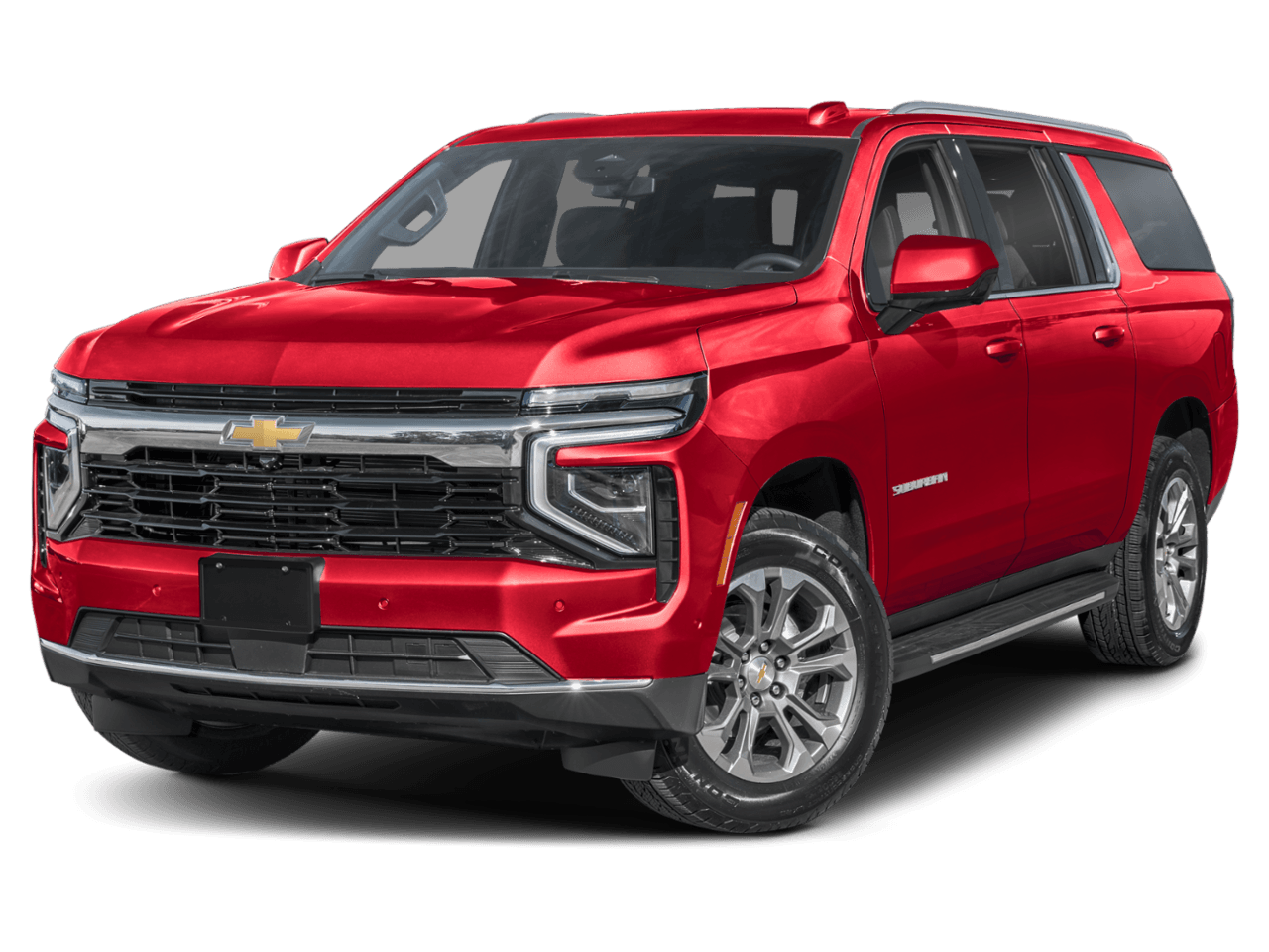 2025 Chevrolet Suburban High Country - Front 3/4, facing to the left