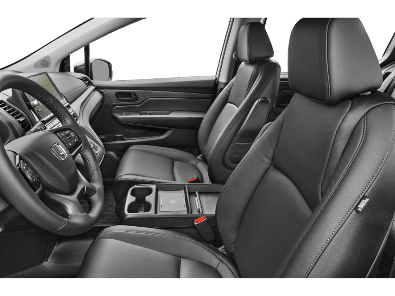 2025 Honda Odyssey EX-L - Interior Driver's Side with Door Open, Front Seat Feature
