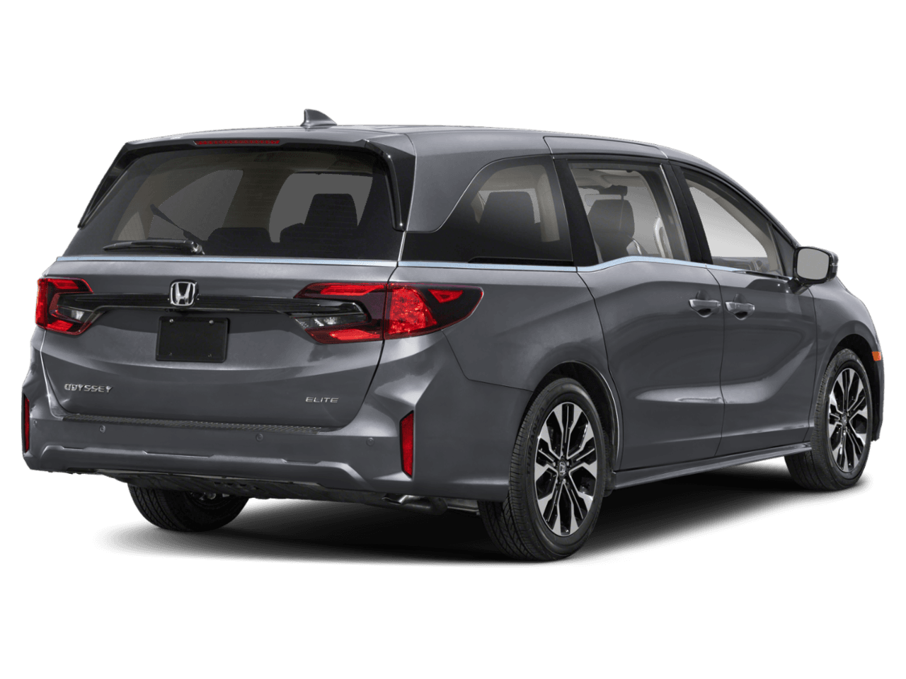 2025 Honda Odyssey Elite - Rear 3/4, facing to the right