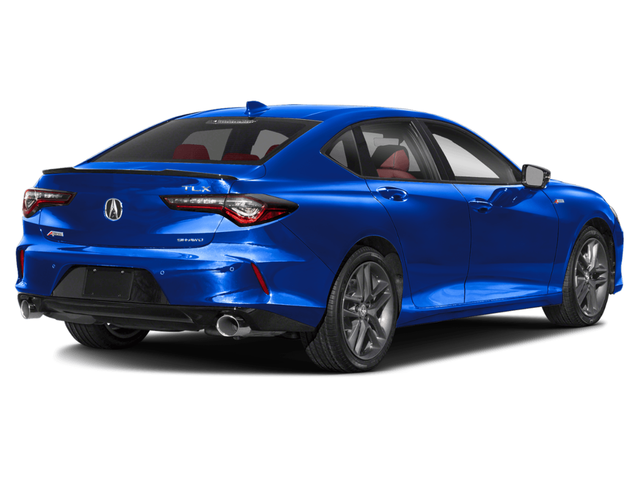2025 Acura TLX SH-AWD - Rear 3/4, facing to the right