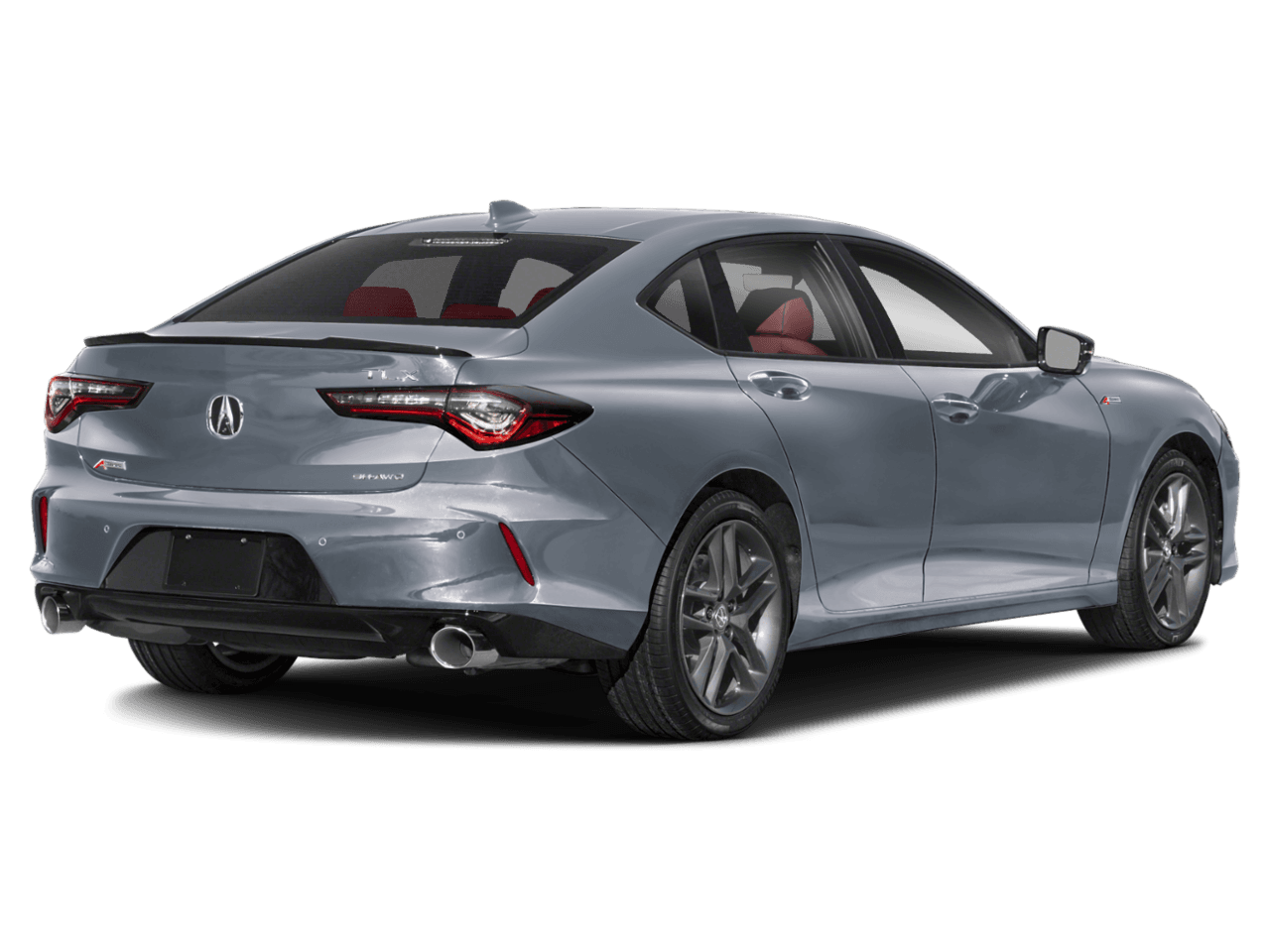 2025 Acura TLX SH-AWD - Rear 3/4, facing to the right