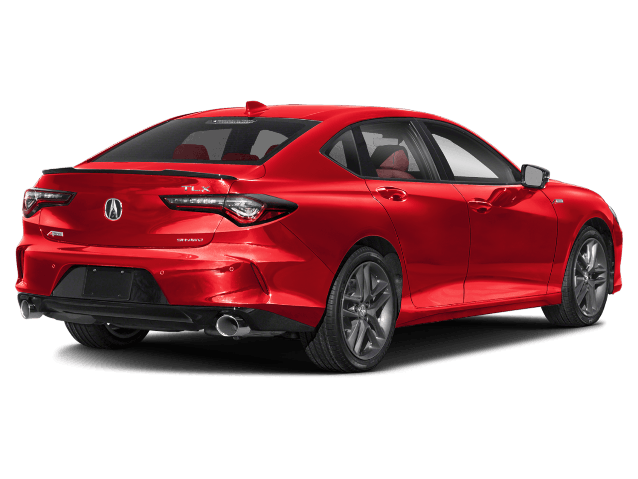 2025 Acura TLX SH-AWD - Rear 3/4, facing to the right