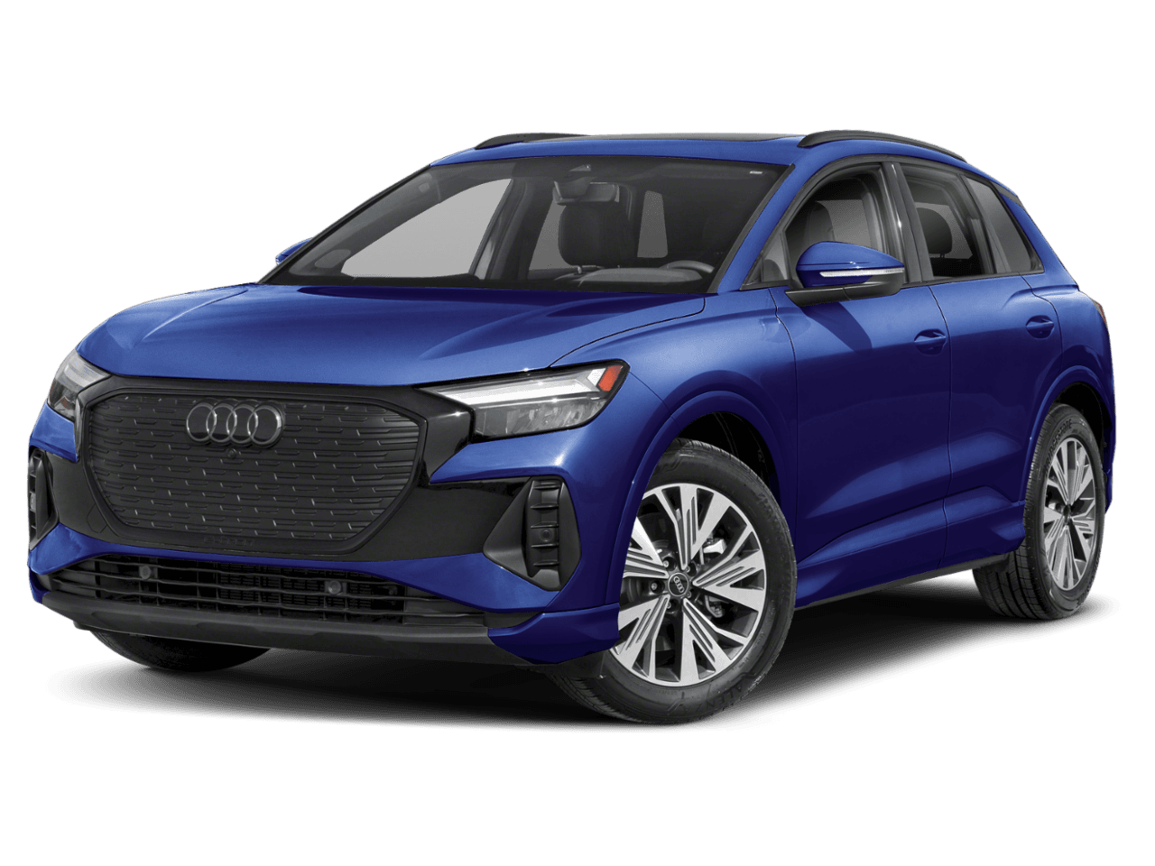 2025 Audi Q4 e-tron Premium - Front 3/4, facing to the left