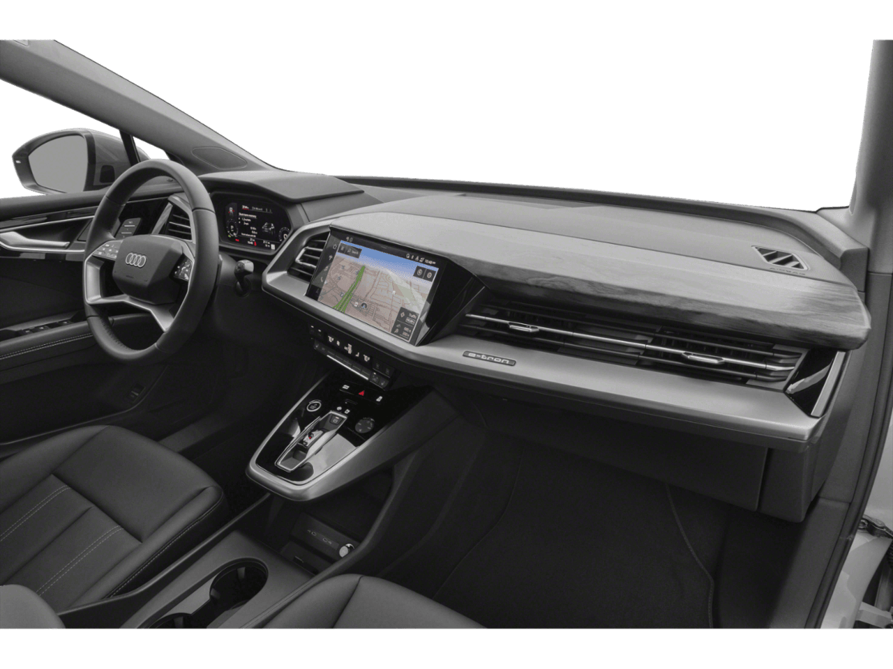 2025 Audi Q4 e-tron Premium - Interior Passenger Dash