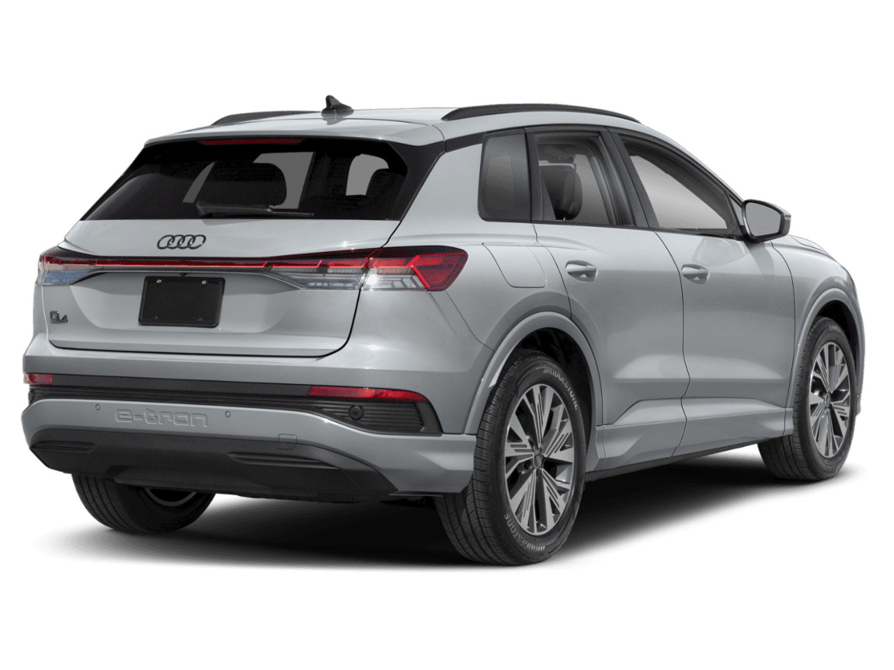 2025 Audi Q4 e-tron Premium - Rear 3/4, facing to the right