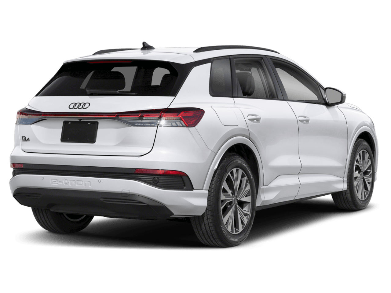 2025 Audi Q4 e-tron Premium - Rear 3/4, facing to the right