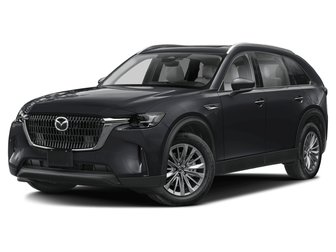 2025 Mazda CX-90 PHEV Preferred Package - Front 3/4, facing to the left