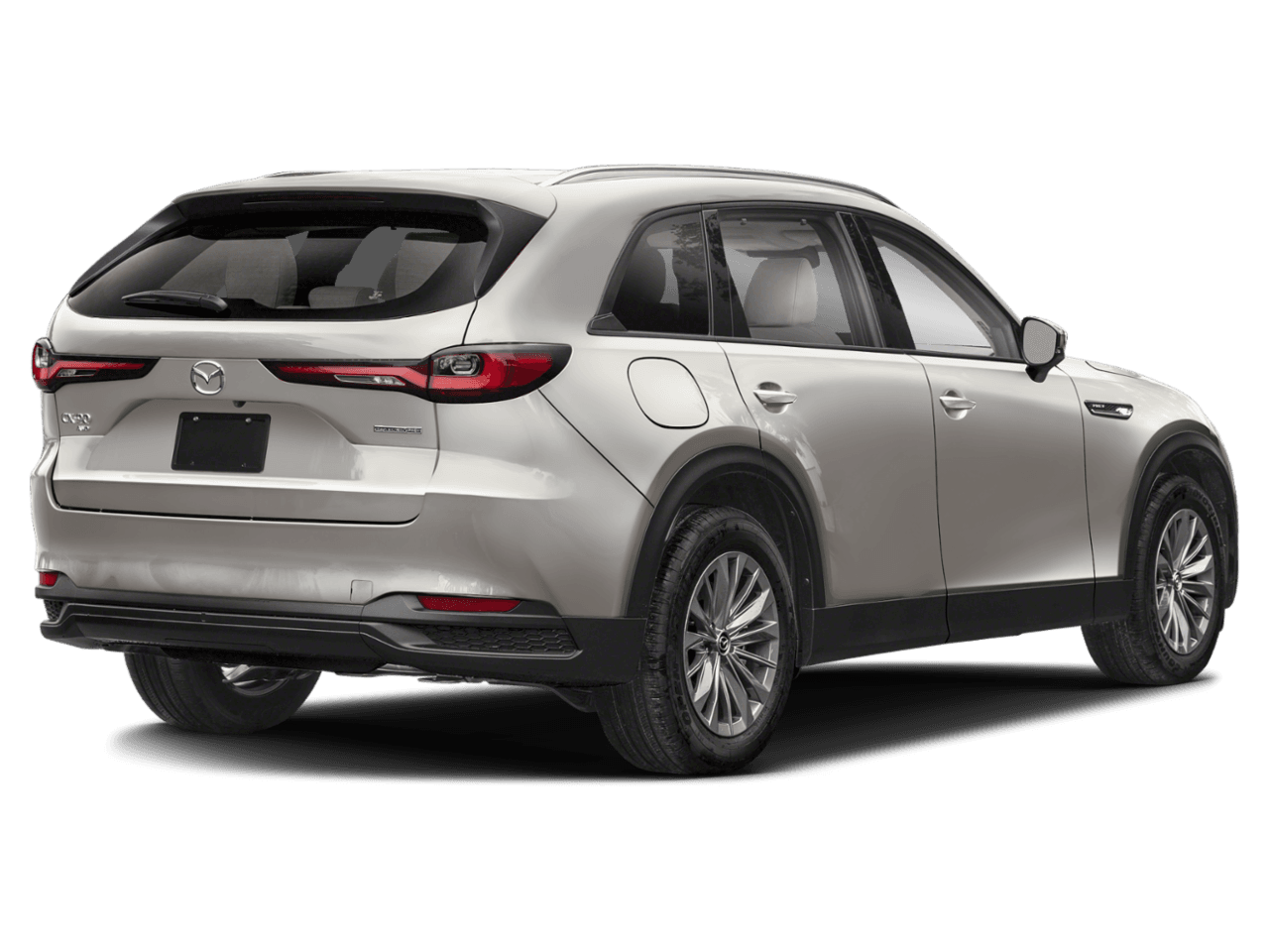 2025 Mazda CX-90 PHEV Preferred Package - Rear 3/4, facing to the right