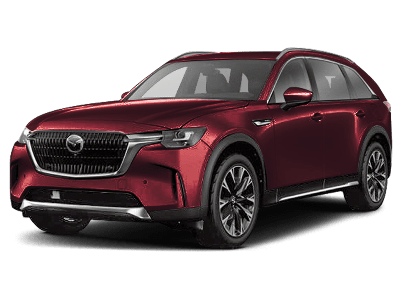 2025 Mazda CX-90 PHEV Premium Sport - Front 3/4, facing to the left
