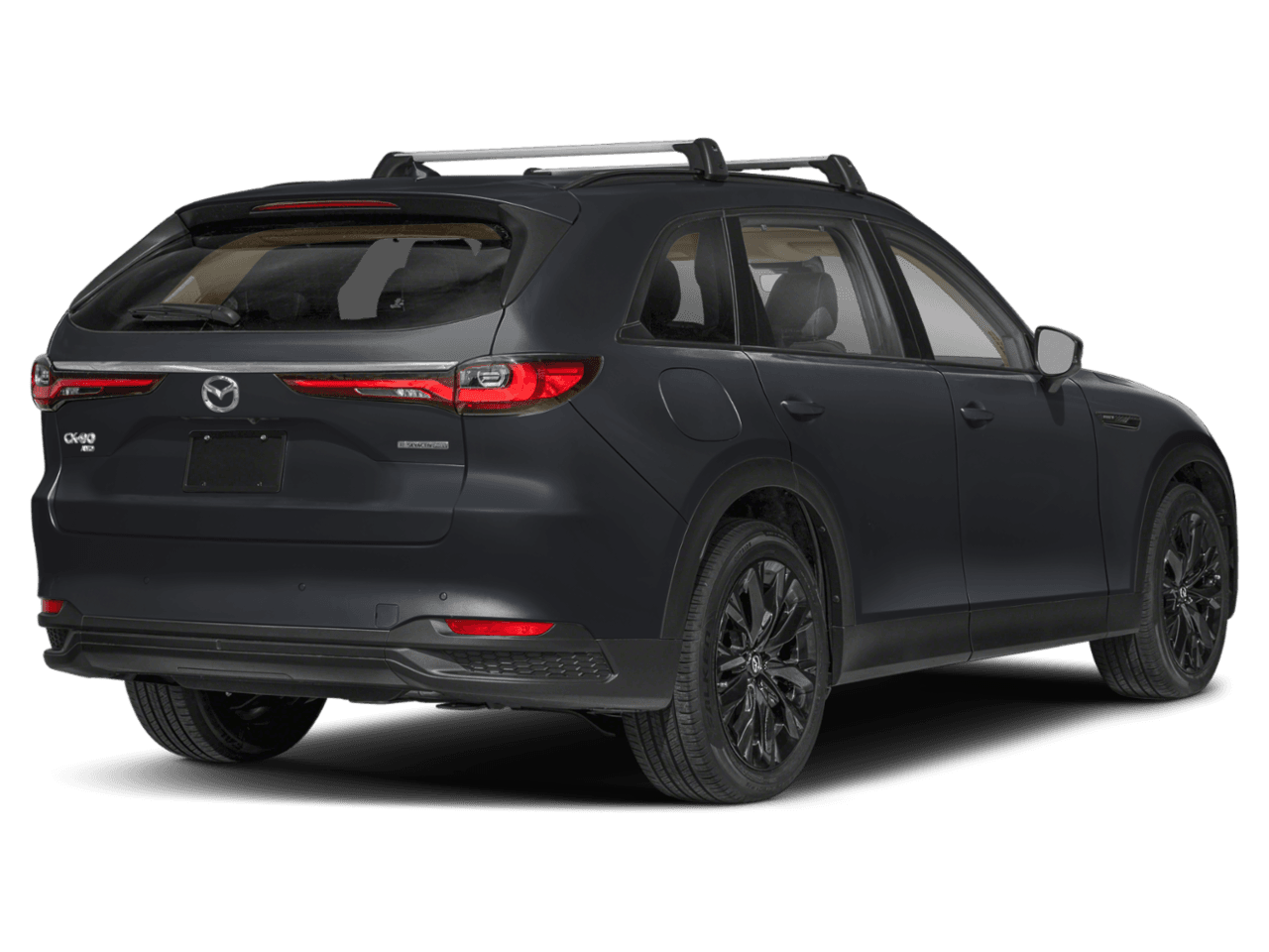 2025 Mazda CX-90 PHEV Premium Sport - Rear 3/4, facing to the right