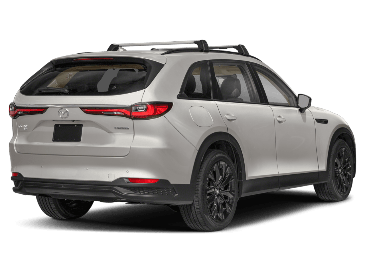 2025 Mazda CX-90 PHEV Premium Sport - Rear 3/4, facing to the right