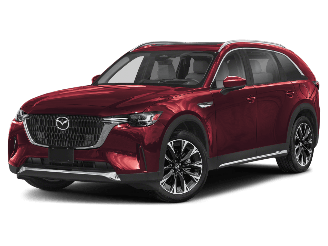 2025 Mazda CX-90 PHEV Premium Plus Package - Front 3/4, facing to the left