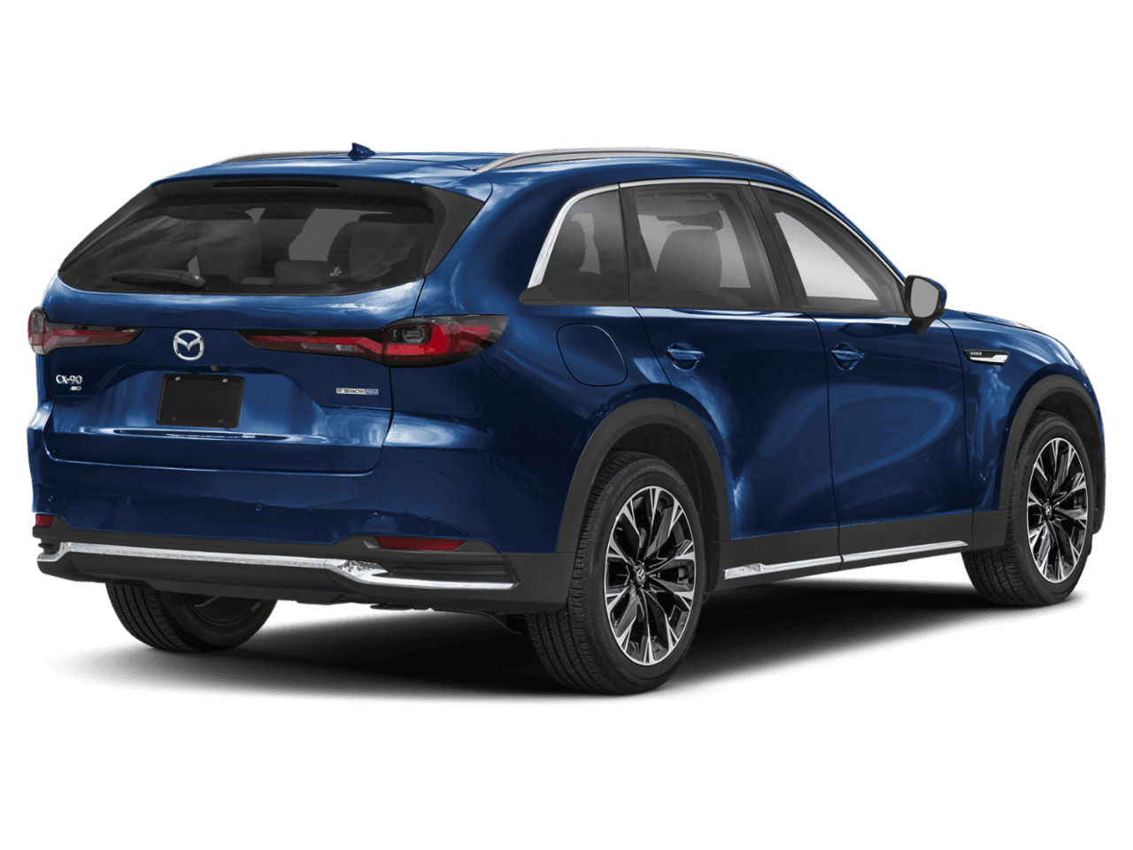 2025 Mazda CX-90 PHEV Premium Plus Package - Rear 3/4, facing to the right