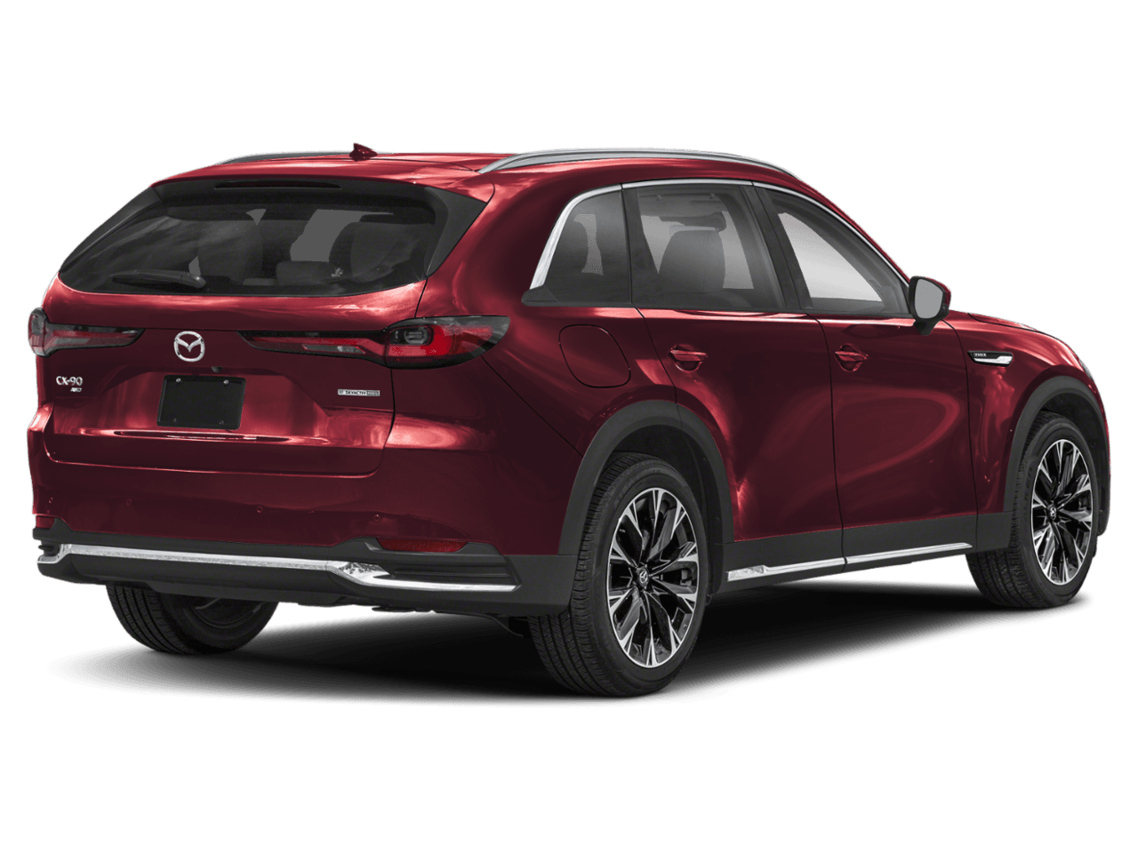 2025 Mazda CX-90 PHEV Premium Plus Package - Rear 3/4, facing to the right