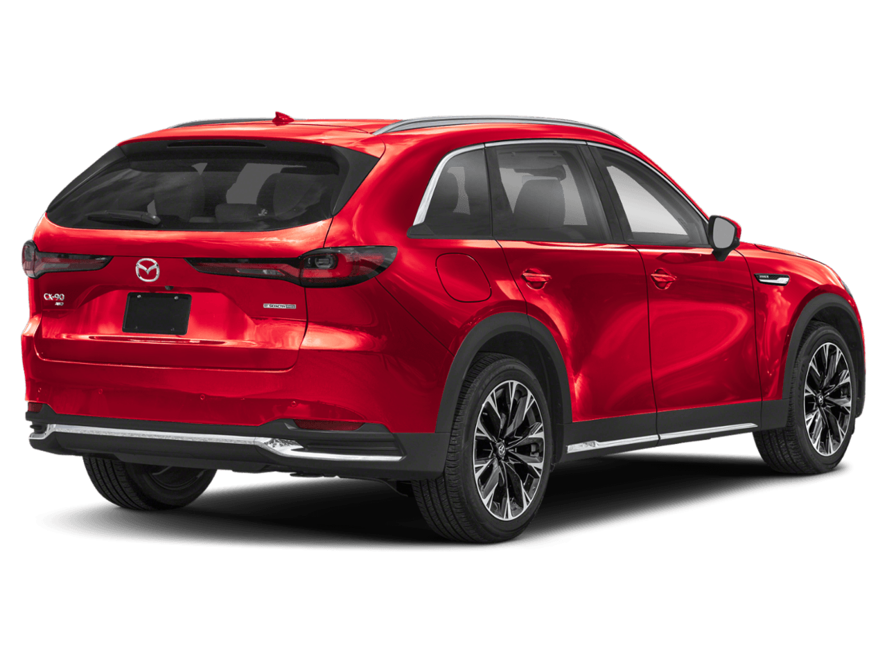 2025 Mazda CX-90 PHEV Premium Plus Package - Rear 3/4, facing to the right