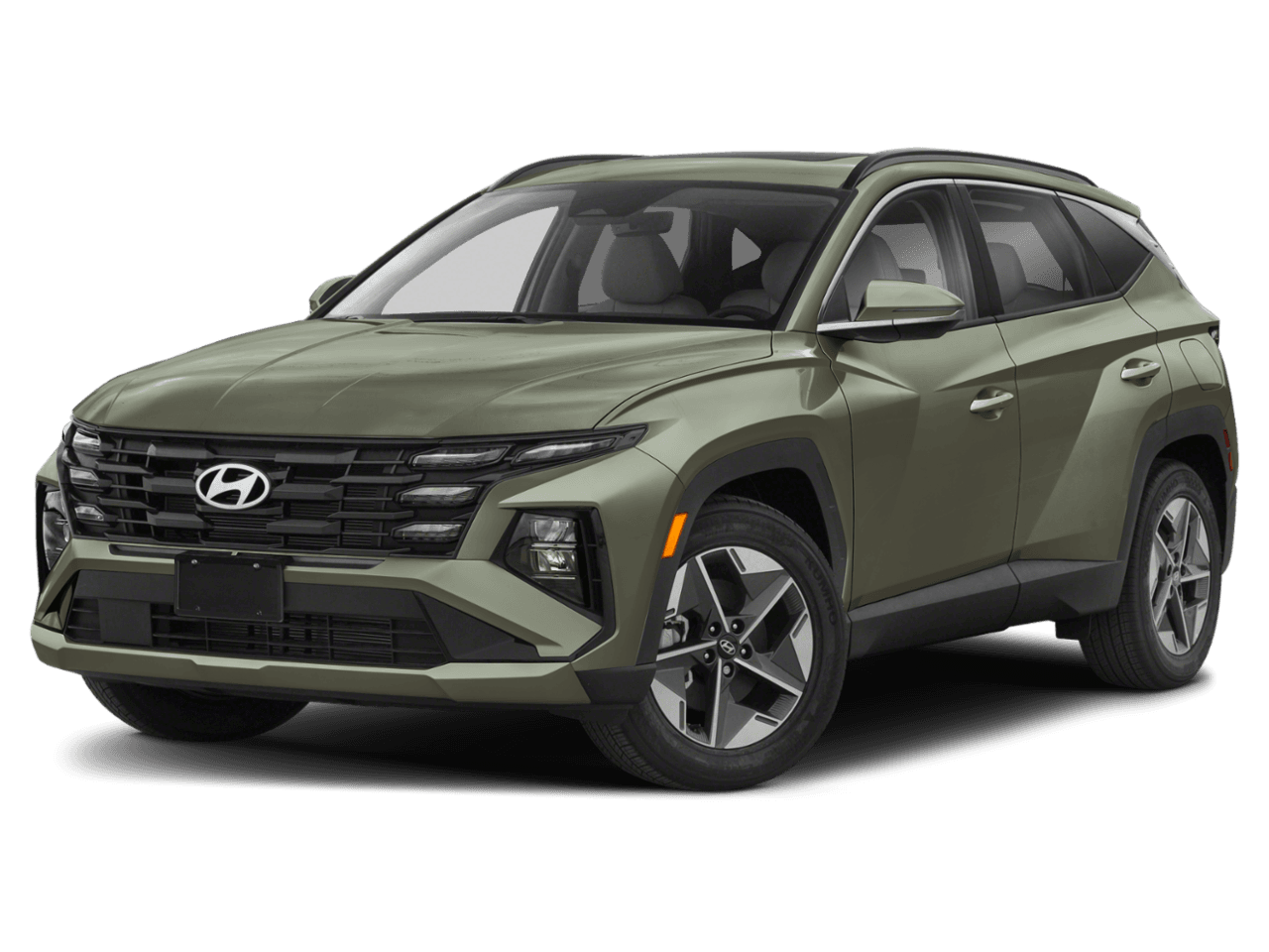 2025 Hyundai Tucson SEL - Front 3/4, facing to the left