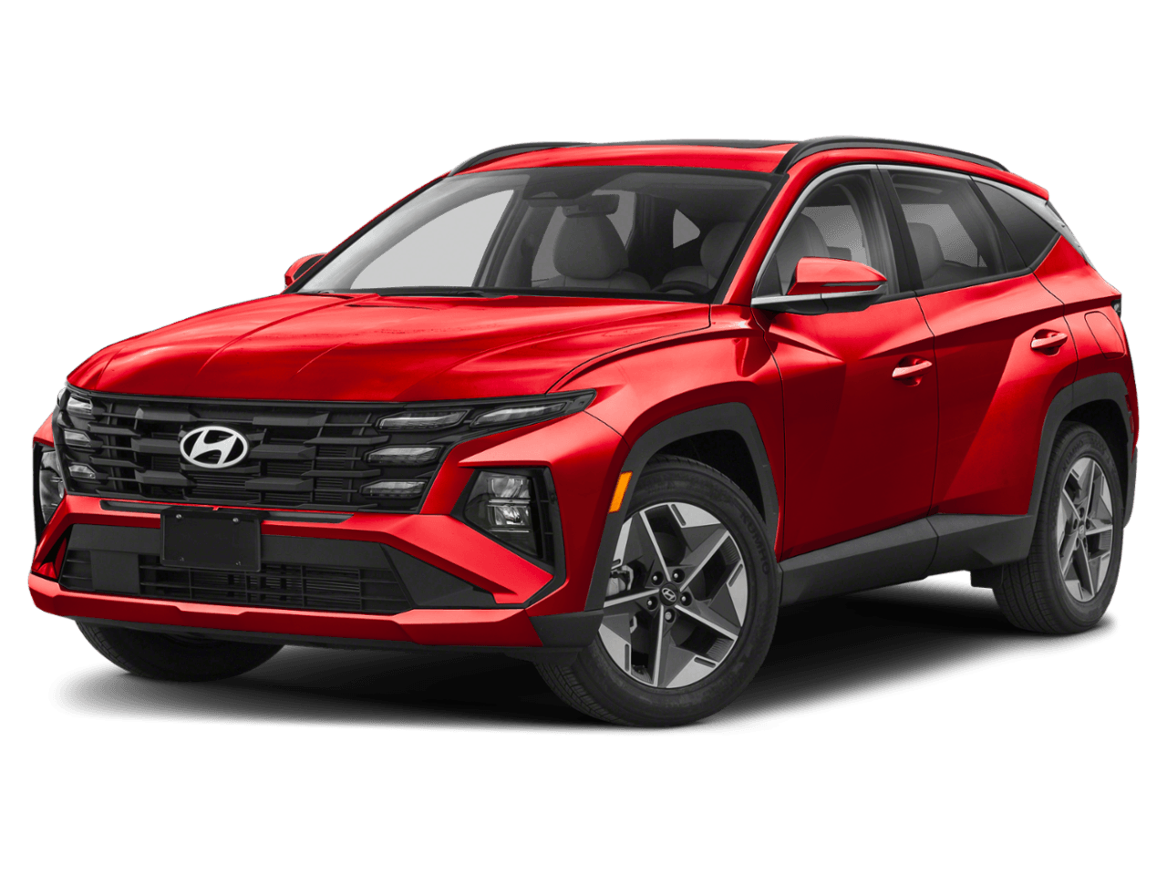2025 Hyundai Tucson SEL - Front 3/4, facing to the left
