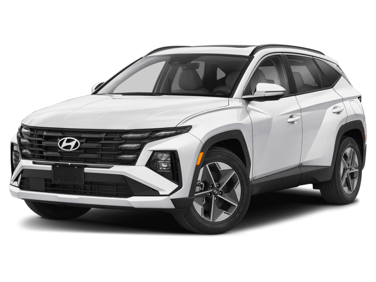 2025 Hyundai Tucson SEL - Front 3/4, facing to the left