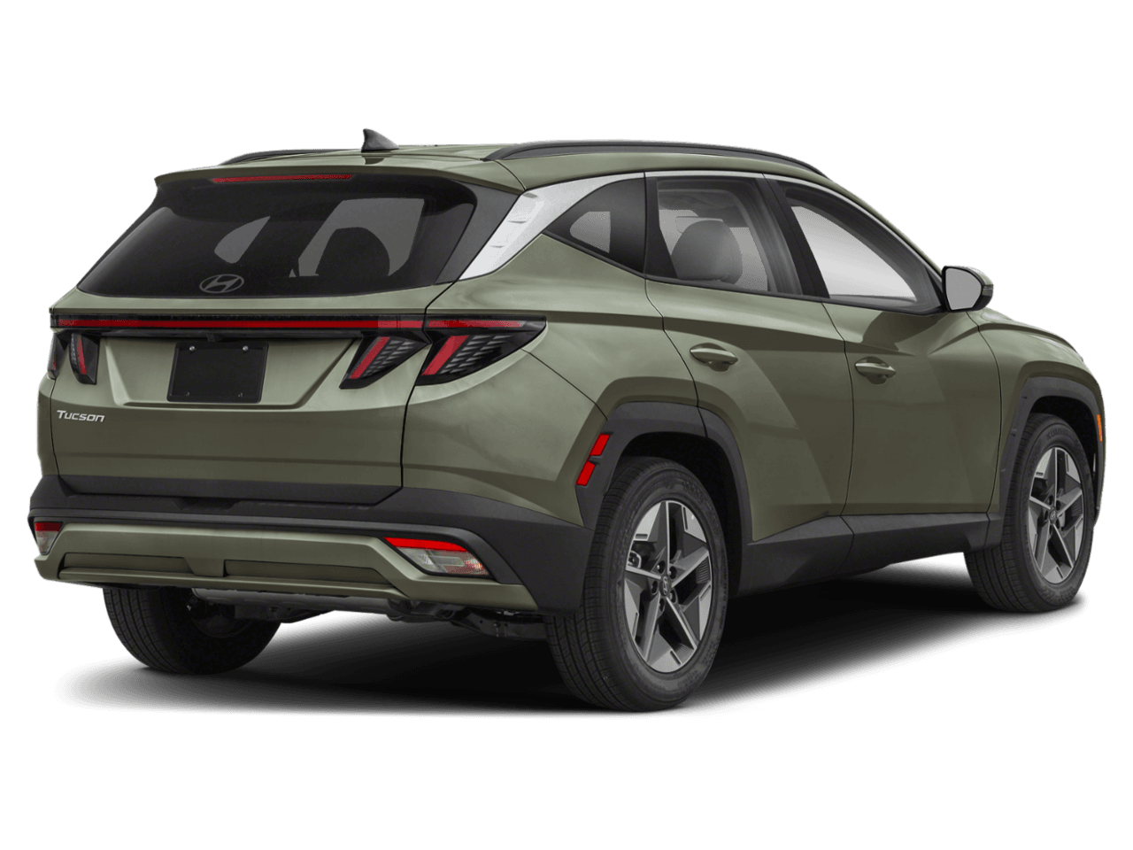 2025 Hyundai Tucson SEL - Rear 3/4, facing to the right