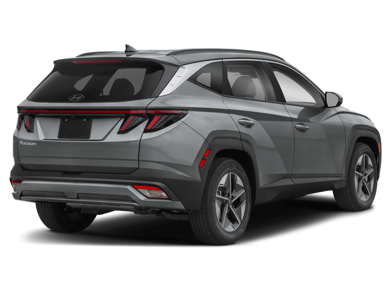 2025 Hyundai Tucson SEL - Rear 3/4, facing to the right