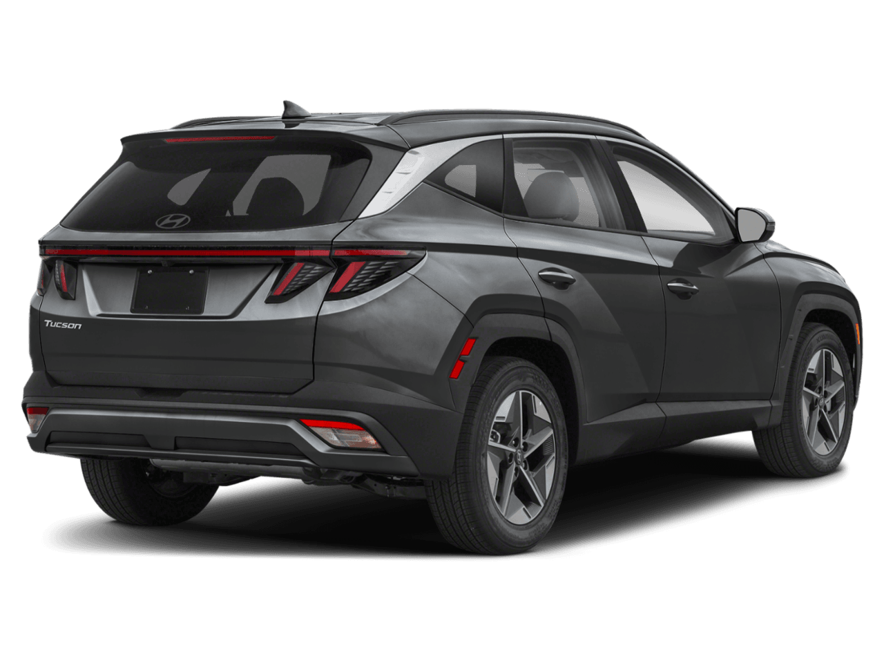 2025 Hyundai Tucson SEL - Rear 3/4, facing to the right