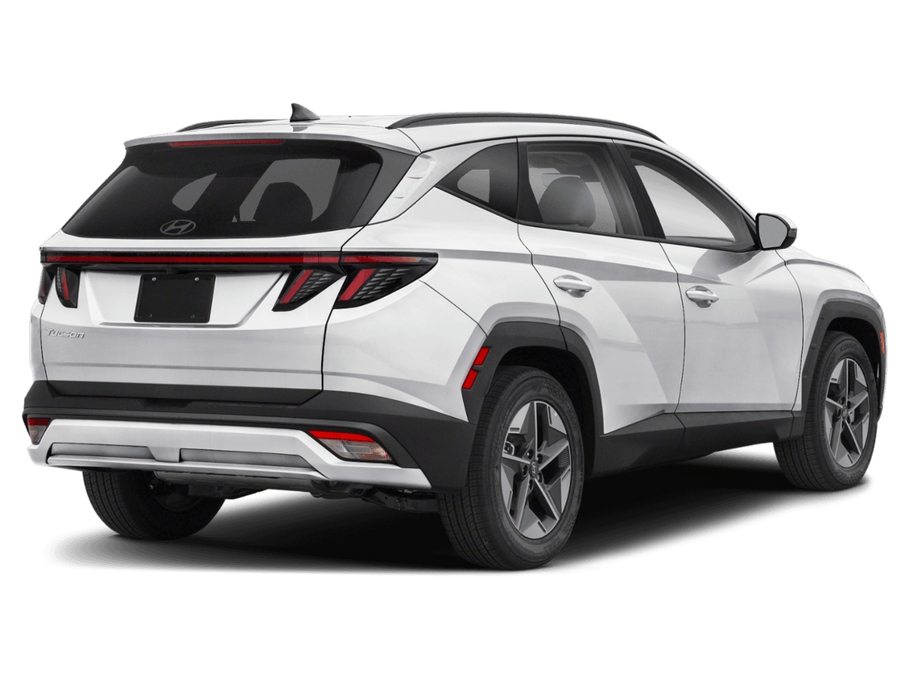 2025 Hyundai Tucson SEL - Rear 3/4, facing to the right
