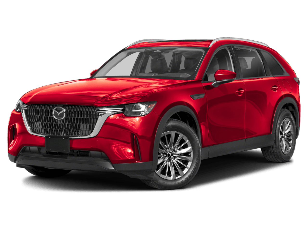 2025 Mazda CX-90 3.3 - Front 3/4, facing to the left