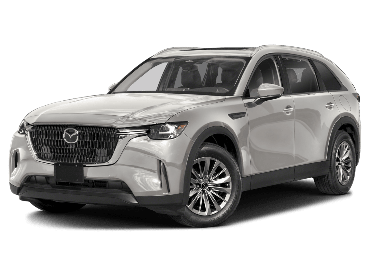 2025 Mazda CX-90 3.3 - Front 3/4, facing to the left