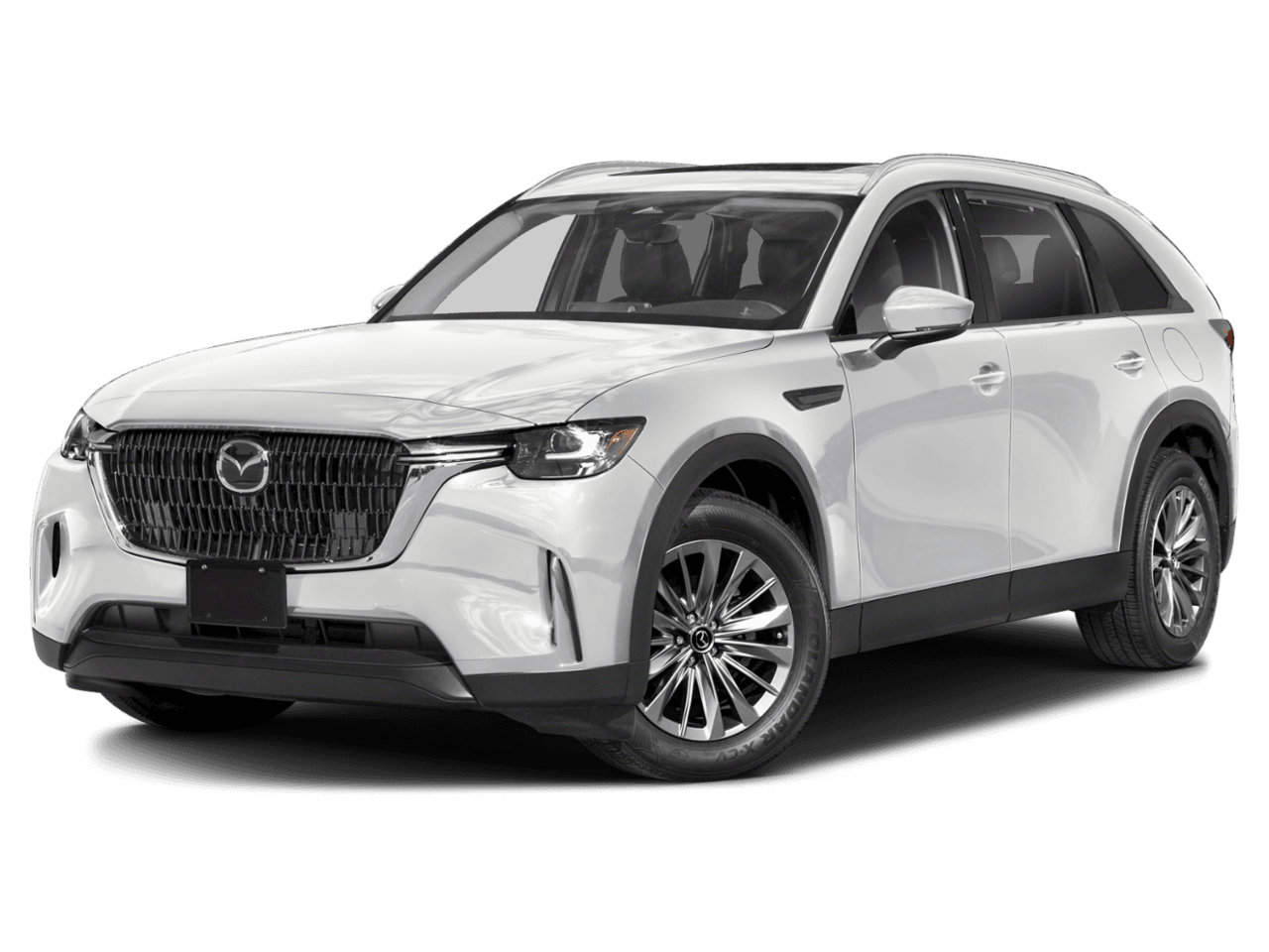 2025 Mazda CX-90 3.3 - Front 3/4, facing to the left
