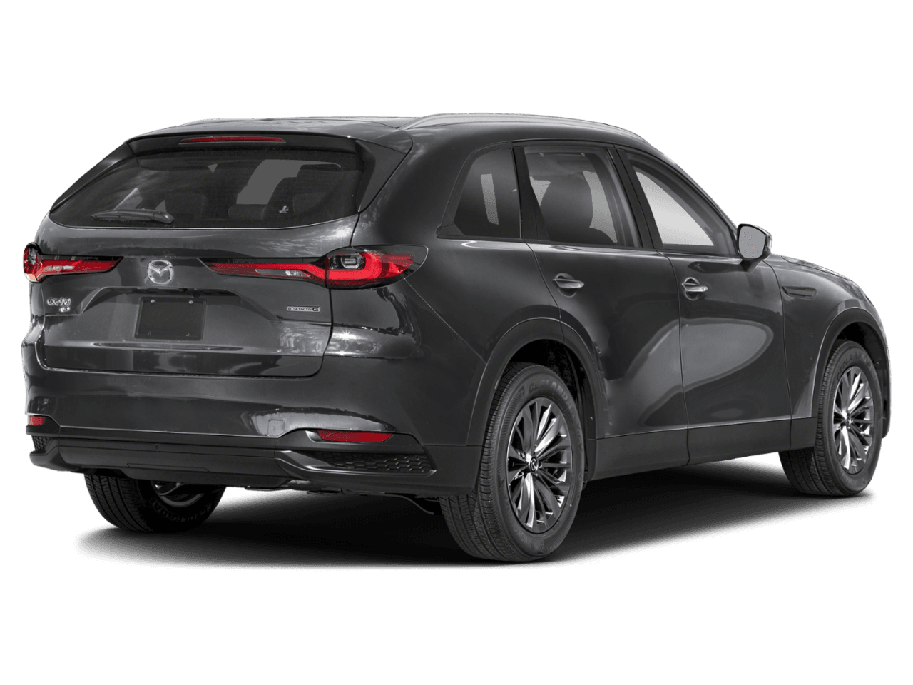 2025 Mazda CX-90 3.3 - Rear 3/4, facing to the right