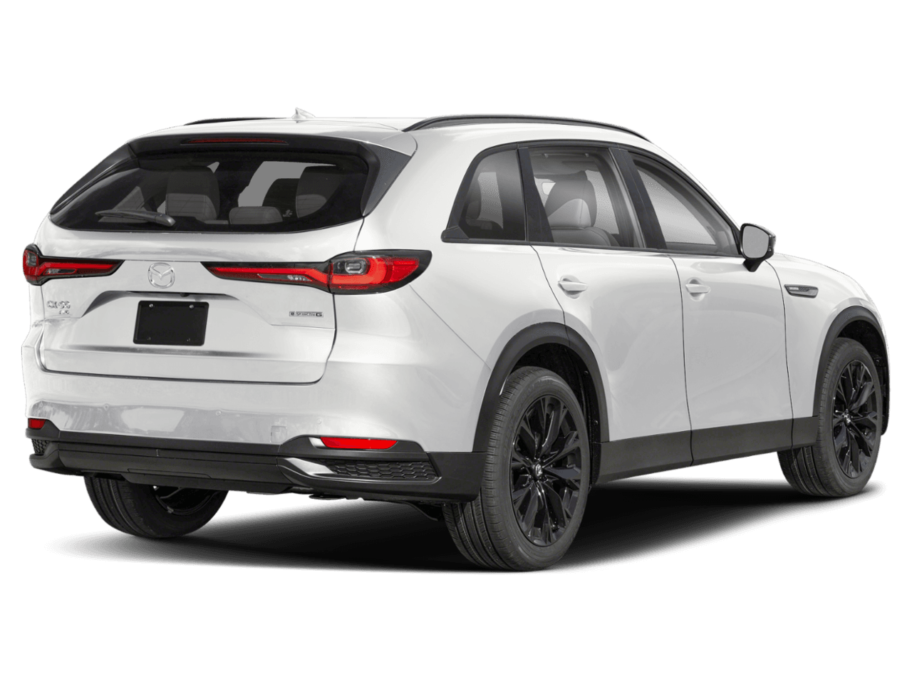 2025 Mazda CX-90 3.3 - Rear 3/4, facing to the right