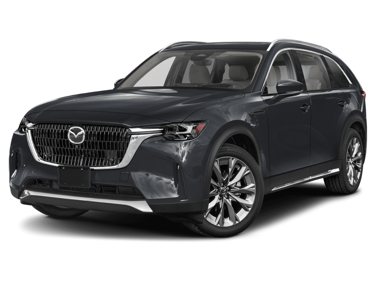 2025 Mazda CX-90 3.3 - Front 3/4, facing to the left