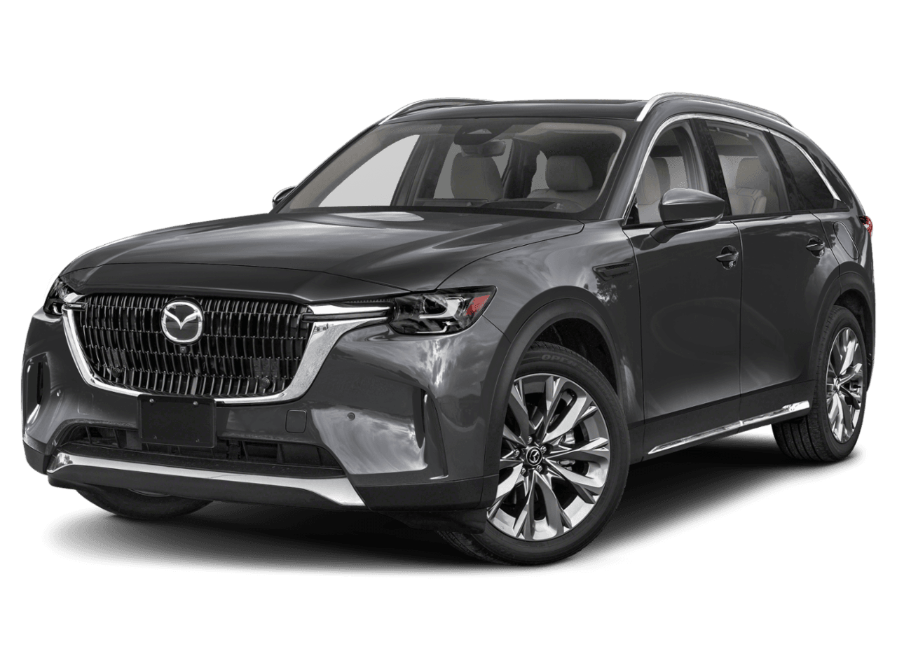 2025 Mazda CX-90 3.3 - Front 3/4, facing to the left