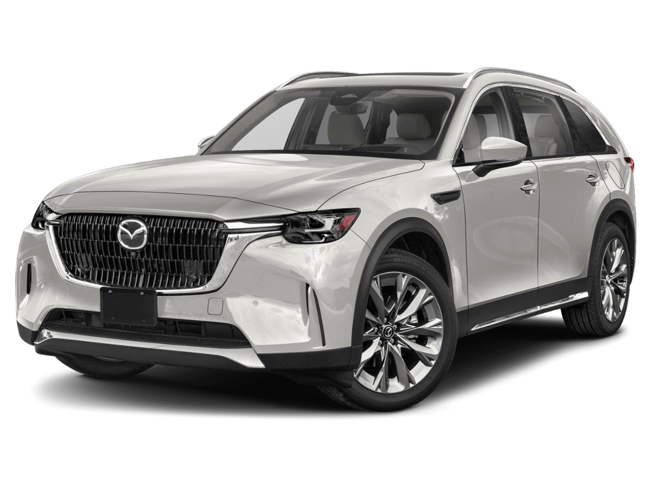 2025 Mazda CX-90 3.3 - Front 3/4, facing to the left