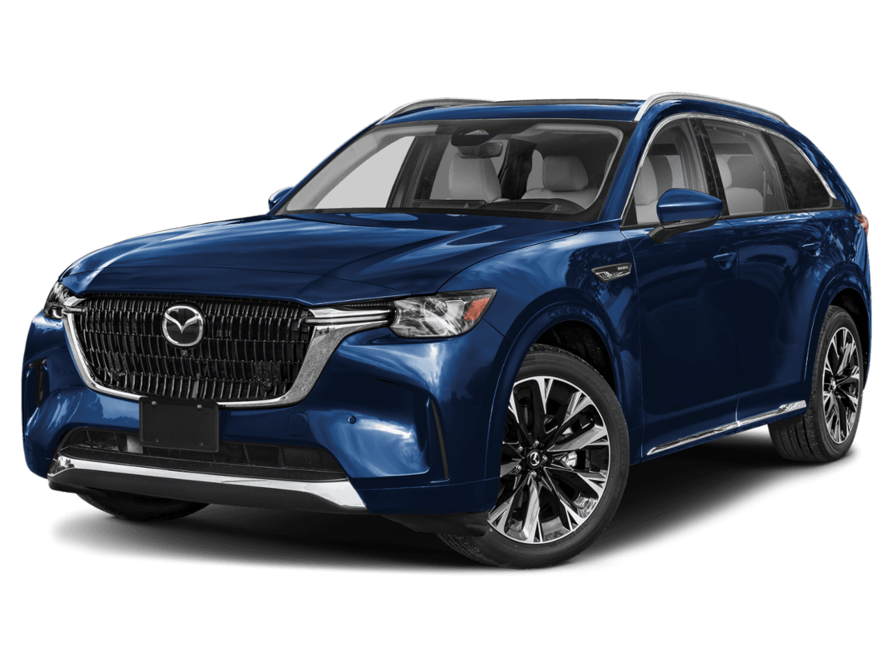 2025 Mazda CX-90 3.3 - Front 3/4, facing to the left