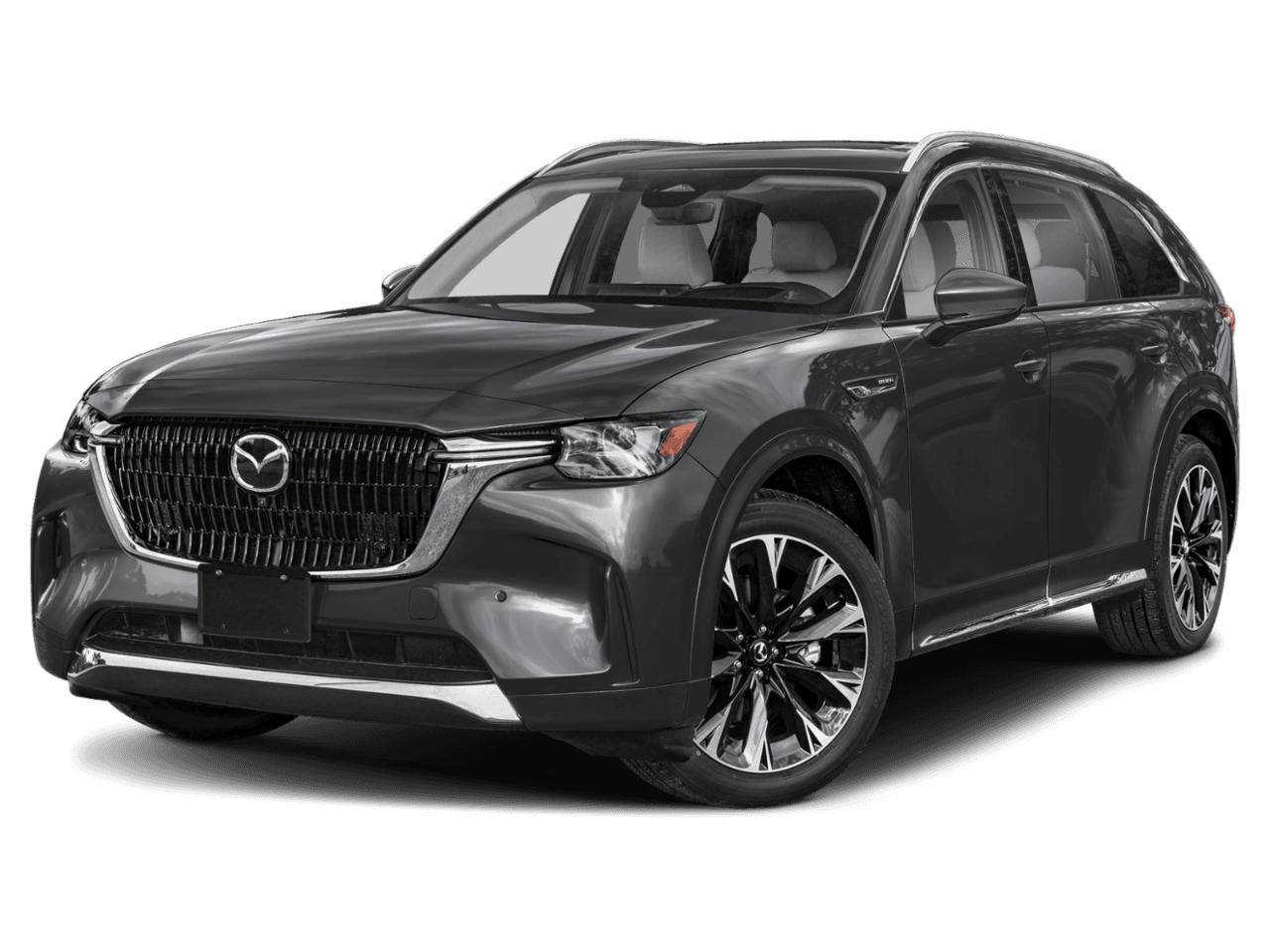 2025 Mazda CX-90 3.3 - Front 3/4, facing to the left